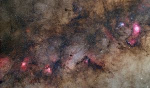 Preview wallpaper stars, sparkles, nebula, space, dark