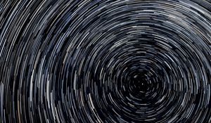 Preview wallpaper stars, spiral, rotation, light, long exposure