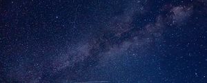 Preview wallpaper stars, starfall, space, nebula, galaxy