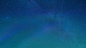 Preview wallpaper stars, starry sky, gradient, starfall