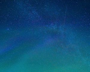 Preview wallpaper stars, starry sky, gradient, starfall