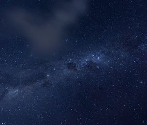 Preview wallpaper stars, starry sky, nebula, galaxy, space