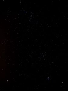 Preview wallpaper stars, starry sky, night, black