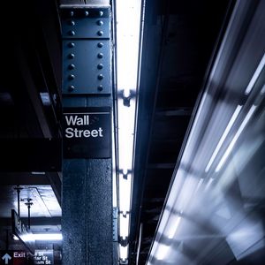 Preview wallpaper station, subway, speed, movement, underground