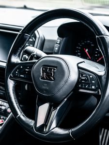 Preview wallpaper steering wheel, interior, speedometer