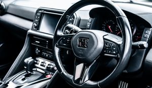 Preview wallpaper steering wheel, interior, speedometer