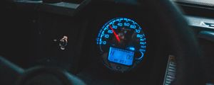Preview wallpaper steering wheel, speedometer, salon, car