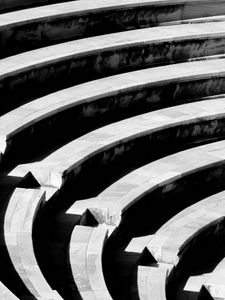 Preview wallpaper steps, shadow, light, bw