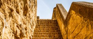 Preview wallpaper steps, stairs, bricks, shadow