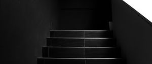 Preview wallpaper steps, walls, dark, stairs