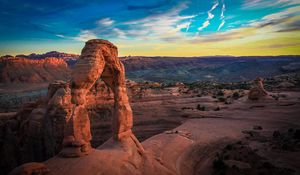 Preview wallpaper stone arches, sky, geology