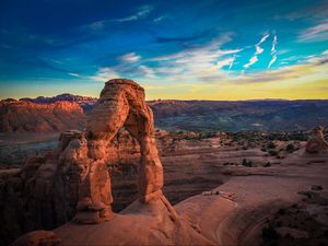 Preview wallpaper stone arches, sky, geology