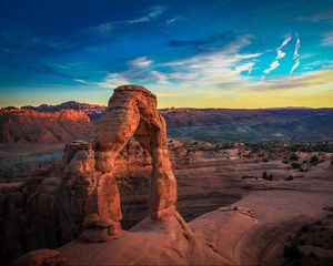 Preview wallpaper stone arches, sky, geology