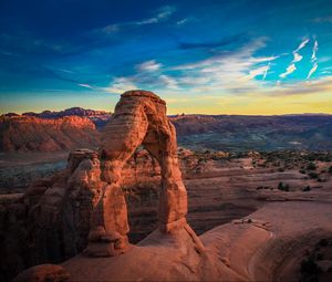 Preview wallpaper stone arches, sky, geology