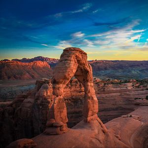 Preview wallpaper stone arches, sky, geology