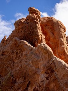 Preview wallpaper stone, rock, relief, nature, sky