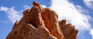 Preview wallpaper stone, rock, relief, nature, sky