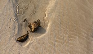 Preview wallpaper stone, sand, beach