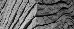 Preview wallpaper stone, stony, cranny, rock, gray, texture