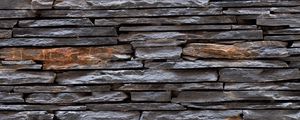 Preview wallpaper stone, stony, fence, texture