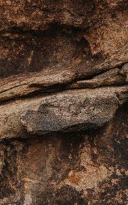 Preview wallpaper stone, texture, relief, brown