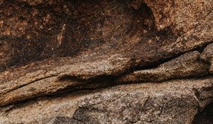 Preview wallpaper stone, texture, relief, brown