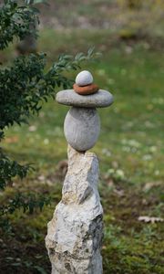 Preview wallpaper stones, balance, nature