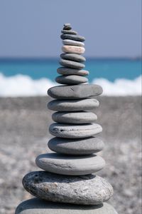 Preview wallpaper stones, balance, pebbles, coast