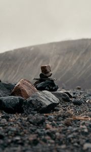 Preview wallpaper stones, balance, rocks, mountains