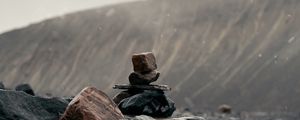 Preview wallpaper stones, balance, rocks, mountains