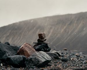 Preview wallpaper stones, balance, rocks, mountains