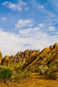 Preview wallpaper stones, blocks, desert, vegetation