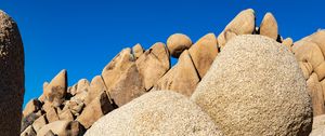 Preview wallpaper stones, boulders, sky, nature