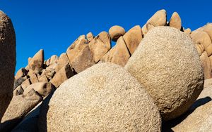 Preview wallpaper stones, boulders, sky, nature