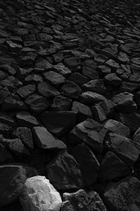 Preview wallpaper stones, bw, nature