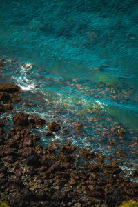 Preview wallpaper stones, coast, sea, surf, waves