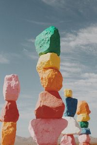 Preview wallpaper stones, colorful, construction