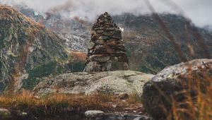 Preview wallpaper stones, construction, mountains, rocks, nature