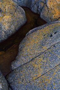 Preview wallpaper stones, cranny, water, relief