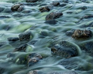 Preview wallpaper stones, flow, water