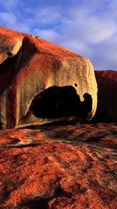 Preview wallpaper stones, holes, australia, touch