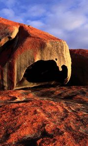 Preview wallpaper stones, holes, australia, touch