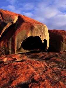 Preview wallpaper stones, holes, australia, touch