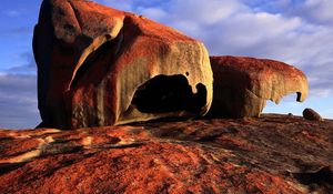 Preview wallpaper stones, holes, australia, touch