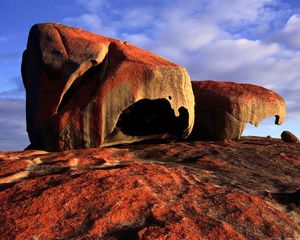 Preview wallpaper stones, holes, australia, touch