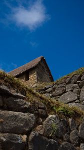 Preview wallpaper stones, house, sky