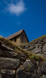 Preview wallpaper stones, house, sky