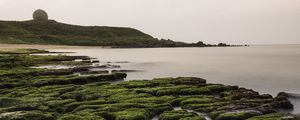 Preview wallpaper stones, moss, hill, nature