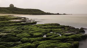 Preview wallpaper stones, moss, hill, nature