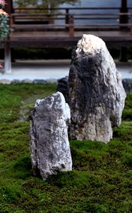 Preview wallpaper stones, moss, rock garden, japan